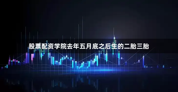 股票配资学院去年五月底之后生的二胎三胎