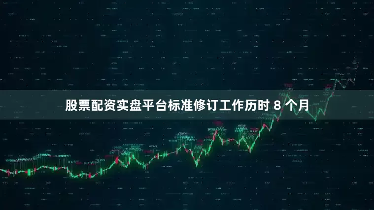 股票配资实盘平台标准修订工作历时 8 个月